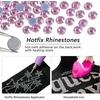 image:imageBeadsland Hotfix Rhinestones 1440pcs Flatback Crystal Rhinestones for Crafts Clothes DIY Decorations Light Siam AB SS12 3032mmLight Pink