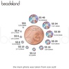 image:imageBeadsland Hotfix Rhinestones 1440pcs Flatback Crystal Rhinestones for Crafts Clothes DIY Decorations Light Siam AB SS12 3032mmLight Pink Ab