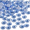 image:imageBeadsland Hotfix Rhinestones 1440pcs Flatback Crystal Rhinestones for Crafts Clothes DIY Decorations Light Siam AB SS12 3032mmLight Sapphire