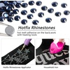 image:imageBeadsland Hotfix Rhinestones 1440pcs Flatback Crystal Rhinestones for Crafts Clothes DIY Decorations Light Siam AB SS12 3032mmMontana