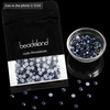 image:imageBeadsland Hotfix Rhinestones 1440pcs Flatback Crystal Rhinestones for Crafts Clothes DIY Decorations Light Siam AB SS12 3032mmMontana