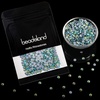 image:imageBeadsland Hotfix Rhinestones 1440pcs Flatback Crystal Rhinestones for Crafts Clothes DIY Decorations Light Siam AB SS12 3032mmPeridot Ab