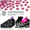 image:imageBeadsland Hotfix Rhinestones 1440pcs Flatback Crystal Rhinestones for Crafts Clothes DIY Decorations Light Siam AB SS12 3032mmRose