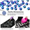 image:imageBeadsland Hotfix Rhinestones 1440pcs Flatback Crystal Rhinestones for Crafts Clothes DIY Decorations Light Siam AB SS12 3032mmSapphire AB
