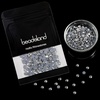 image:imageBeadsland Hotfix Rhinestones 1440pcs Flatback Crystal Rhinestones for Crafts Clothes DIY Decorations Light Siam AB SS12 3032mmSilver Hematite