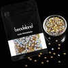 image:imageBeadsland Hotfix Rhinestones 1440pcs Flatback Crystal Rhinestones for Crafts Clothes DIY Decorations Light Siam AB SS12 3032mmTopaz