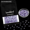 image:imageBeadsland Hotfix Rhinestones 1440pcs Flatback Crystal Rhinestones for Crafts Clothes DIY Decorations Light Siam AB SS12 3032mmViolet