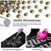 image:imageBeadsland Hotfix Rhinestones Bulk 14400PCS Crystal Hot Fix Rhinestones for Crafts Clothes DIY Decoration Crystal SS20 4648mmAurum