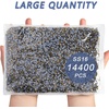 image:imageBeadsland Hotfix Rhinestones Bulk 14400PCS Crystal Hot Fix Rhinestones for Crafts Clothes DIY Decoration Crystal SS20 4648mmAurum
