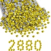 image:imageBeadsland Hotfix Rhinestones Bulk 14400PCS Crystal Hot Fix Rhinestones for Crafts Clothes DIY Decoration Crystal SS20 4648mmCitrineLemon Yellow