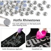 image:imageBeadsland Hotfix Rhinestones Bulk 14400PCS Crystal Hot Fix Rhinestones for Crafts Clothes DIY Decoration Crystal SS20 4648mmCrystal