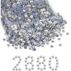 image:imageBeadsland Hotfix Rhinestones Bulk 14400PCS Crystal Hot Fix Rhinestones for Crafts Clothes DIY Decoration Crystal SS20 4648mmCrystal