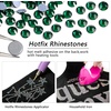 image:imageBeadsland Hotfix Rhinestones Bulk 14400PCS Crystal Hot Fix Rhinestones for Crafts Clothes DIY Decoration Crystal SS20 4648mmEmerald