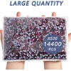 image:imageBeadsland Hotfix Rhinestones Bulk 14400PCS Crystal Hot Fix Rhinestones for Crafts Clothes DIY Decoration Crystal SS20 4648mmFuchsia