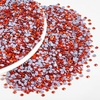 image:imageBeadsland Hotfix Rhinestones Bulk 14400PCS Crystal Hot Fix Rhinestones for Crafts Clothes DIY Decoration Crystal SS20 4648mmHyacinthOrange