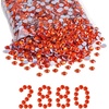 image:imageBeadsland Hotfix Rhinestones Bulk 14400PCS Crystal Hot Fix Rhinestones for Crafts Clothes DIY Decoration Crystal SS20 4648mmHyacinthOrange