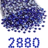 image:imageBeadsland Hotfix Rhinestones Bulk 14400PCS Crystal Hot Fix Rhinestones for Crafts Clothes DIY Decoration Crystal SS20 4648mmSapphire