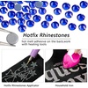 image:imageBeadsland Hotfix Rhinestones Bulk 14400PCS Crystal Hot Fix Rhinestones for Crafts Clothes DIY Decoration Crystal SS20 4648mmSapphire