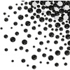 image:imageBeadsland Rhinestones for Makeup8 Sizes 2500pcs Red Flatback Rhinestones Eye Gems for Nails Crafts with Tweezers and Wax PencilSiamSS4SS30Black