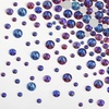 image:imageBeadsland Rhinestones for Makeup8 Sizes 2500pcs Red Flatback Rhinestones Eye Gems for Nails Crafts with Tweezers and Wax PencilSiamSS4SS30Blue Volcano