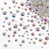 image:imageBeadsland Rhinestones for Makeup8 Sizes 2500pcs Red Flatback Rhinestones Eye Gems for Nails Crafts with Tweezers and Wax PencilSiamSS4SS30Crystal AB
