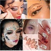 image:imageBeadsland Rhinestones for Makeup8 Sizes 2500pcs Red Flatback Rhinestones Eye Gems for Nails Crafts with Tweezers and Wax PencilSiamSS4SS30Crystal AB
