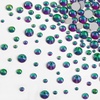 image:imageBeadsland Rhinestones for Makeup8 Sizes 2500pcs Red Flatback Rhinestones Eye Gems for Nails Crafts with Tweezers and Wax PencilSiamSS4SS30Green Volcano