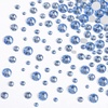 image:imageBeadsland Rhinestones for Makeup8 Sizes 2500pcs Red Flatback Rhinestones Eye Gems for Nails Crafts with Tweezers and Wax PencilSiamSS4SS30Light Sapphire