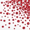 image:imageBeadsland Rhinestones for Makeup8 Sizes 2500pcs Red Flatback Rhinestones Eye Gems for Nails Crafts with Tweezers and Wax PencilSiamSS4SS30Light Siam
