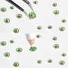 image:imageBeadsland Rhinestones for Makeup8 Sizes 2500pcs Red Flatback Rhinestones Eye Gems for Nails Crafts with Tweezers and Wax PencilSiamSS4SS30Peridot