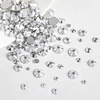 image:imageBeadsland Rhinestones for Makeup8 Sizes 2500pcs Red Flatback Rhinestones Eye Gems for Nails Crafts with Tweezers and Wax PencilSiamSS4SS30Silver Hematite