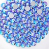 image:imageBeadsland 1440pcs Flat Back Crystal Rhinestones Round Gems for Nail Art and Craft Glue Fix Pure Purple SS204648mmLight Sapphire AB