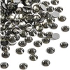 image:imageBeadsland 2880pcs Flat Back Crystal Rhinestones Round Gems for Nail Art and Craft Glue FixAquamarine ABSS102729mmBlack Diamond