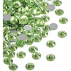 image:imageBeadsland 2880pcs Flat Back Crystal Rhinestones Round Gems for Nail Art and Craft Glue FixAquamarine ABSS102729mmLight Green
