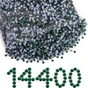 image:imageBeadsland Hotfix Rhinestones Bulk 14400PCS Crystal Hot Fix Rhinestones for Crafts Clothes DIY Decoration Crystal SS20 4648mmEmerald