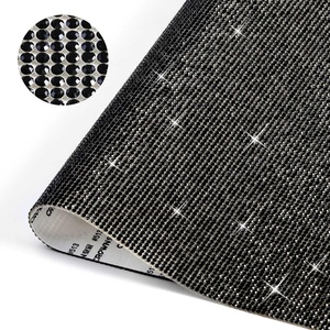 image:imageBEADSLAND Bling Rhinestone Sheet Self Adhesive Crystal Rhinestones Sticker DIY Gifts Car Decoration 1575 x 945 ChampagneBlack