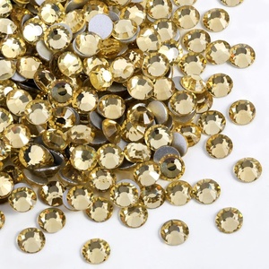 image:imageBeadsland 1440pcs Flat Back Crystal Rhinestones Round Gems for Nail Art and Craft Glue Fix Pure Purple SS204648mmJonquil