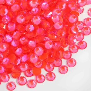 image:imageBeadsland 1440pcs Flat Back Crystal Rhinestones Round Gems for Nail Art and Craft Glue Fix Pure Purple SS204648mmLuminous Orange