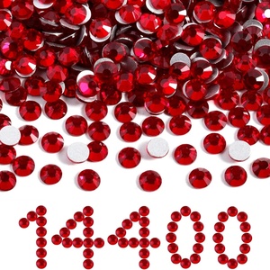 image:imageBeadsland Flatback Rhinestones Bulk14400pcs Crystal AB Rhinestones for Nails Crafts Clothes DIY Decoration Crystal AB SS20 4648mmSiam