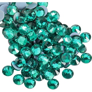image:imageBeadsland Hotfix Rhinestones 1440pcs Flatback Crystal Rhinestones for Crafts Clothes DIY Decorations Light Siam AB SS12 3032mmBlue Zircon