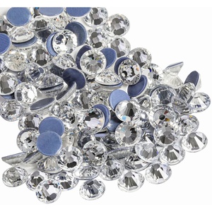 image:imageBeadsland Hotfix Rhinestones 1440pcs Flatback Crystal Rhinestones for Crafts Clothes DIY Decorations Light Siam AB SS12 3032mmCrystal