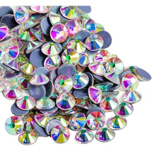 image:imageBeadsland Hotfix Rhinestones 1440pcs Flatback Crystal Rhinestones for Crafts Clothes DIY Decorations Light Siam AB SS12 3032mmCrystal Ab
