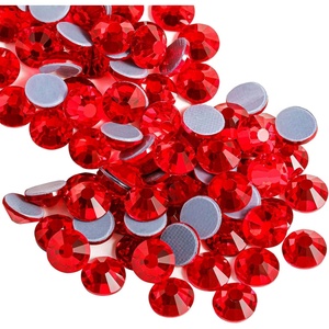 image:imageBeadsland Hotfix Rhinestones 1440pcs Flatback Crystal Rhinestones for Crafts Clothes DIY Decorations Light Siam AB SS12 3032mmLight Siam