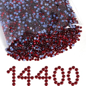 image:imageBeadsland Hotfix Rhinestones Bulk 14400PCS Crystal Hot Fix Rhinestones for Crafts Clothes DIY Decoration Crystal SS20 4648mmSiam
