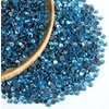 image:image6000PCS Hotfix Rhinestones Bulk Clear Rhinestones for Crafts ClothesHotfix Crystals DIY Decoration SS10 2729mmAquamarine