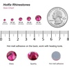 image:image6000PCS Hotfix Rhinestones Bulk Clear Rhinestones for Crafts ClothesHotfix Crystals DIY Decoration SS10 2729mmFuchsia