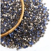 image:image6000PCS Hotfix Rhinestones Bulk Clear Rhinestones for Crafts ClothesHotfix Crystals DIY Decoration SS10 2729mmGolden Shadow