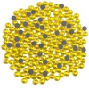 image:image6000PCS Hotfix Rhinestones Bulk Clear Rhinestones for Crafts ClothesHotfix Crystals DIY Decoration SS10 2729mmLemon Yellow