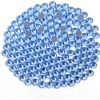 image:image6000PCS Hotfix Rhinestones Bulk Clear Rhinestones for Crafts ClothesHotfix Crystals DIY Decoration SS10 2729mmLight Sapphire
