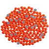 image:image6000PCS Hotfix Rhinestones Bulk Clear Rhinestones for Crafts ClothesHotfix Crystals DIY Decoration SS10 2729mmOrange